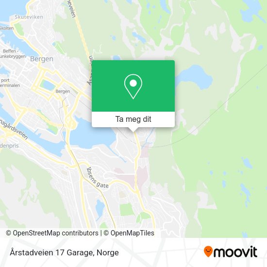 Årstadveien 17 Garage kart