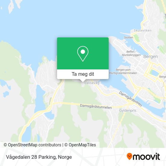 Vågedalen 28 Parking kart