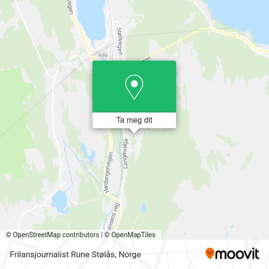 Frilansjournalist Rune Stølås kart