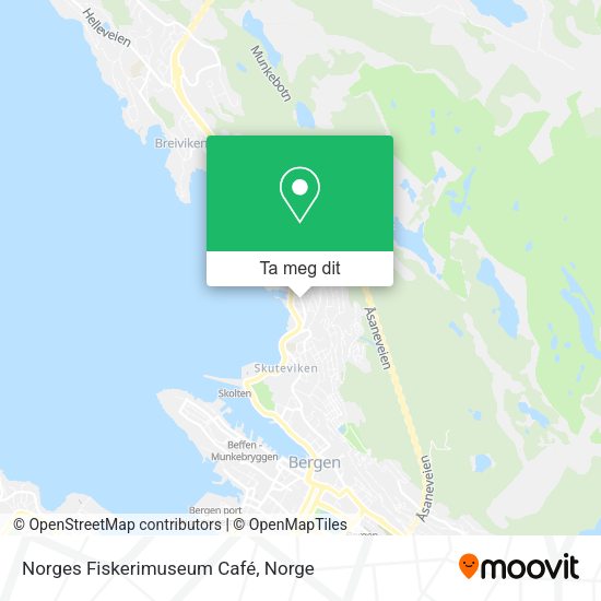 Norges Fiskerimuseum Café kart