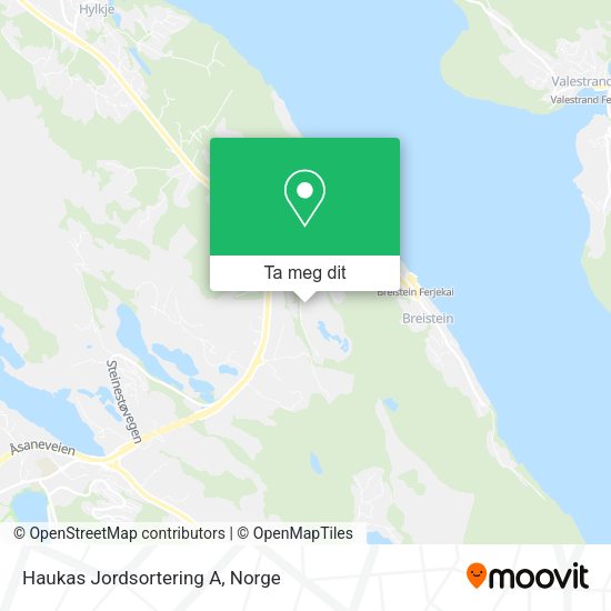 Haukas Jordsortering A kart