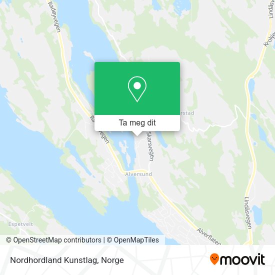 Nordhordland Kunstlag kart