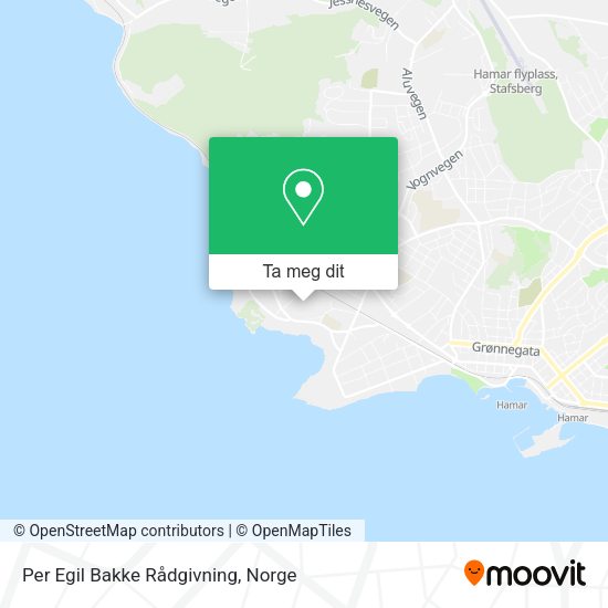 Per Egil Bakke Rådgivning kart