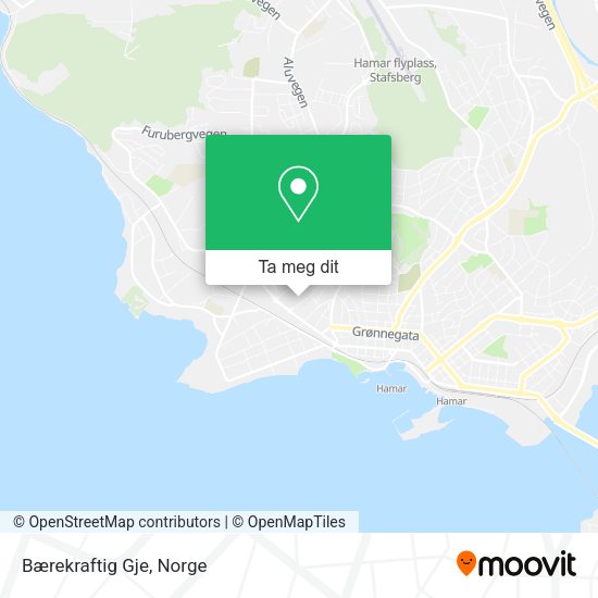 Bærekraftig Gje kart