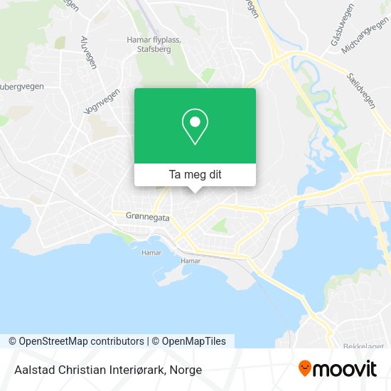 Aalstad Christian Interiørark kart