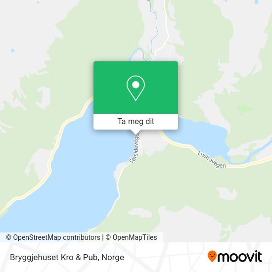Bryggjehuset Kro & Pub kart