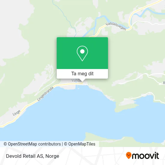 Devold Retail AS kart