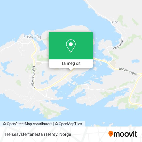 Helsesystertenesta i Herøy kart