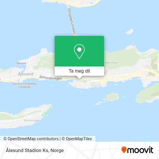 Ålesund Stadion Ks kart