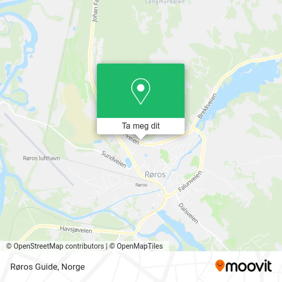 Røros Guide kart