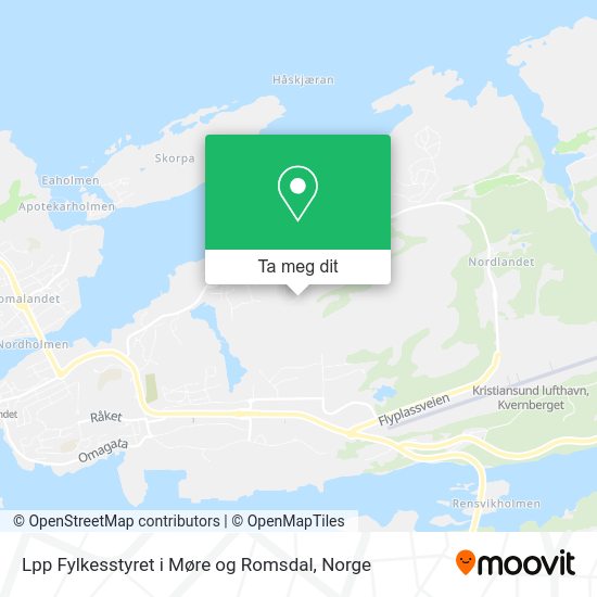 Lpp Fylkesstyret i Møre og Romsdal kart