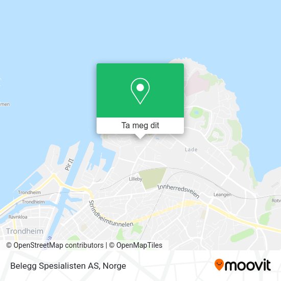 Belegg Spesialisten AS kart