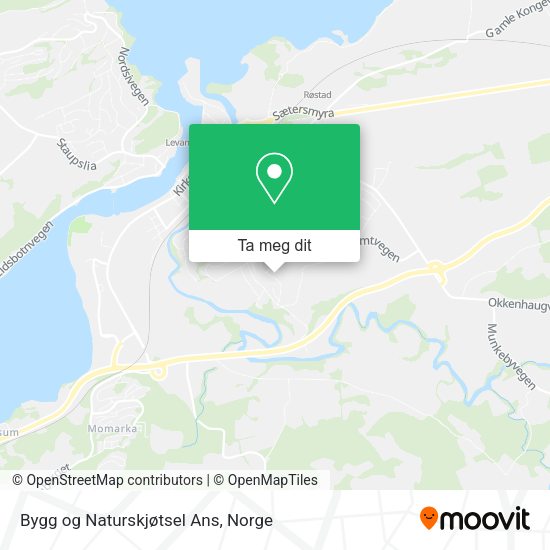 Bygg og Naturskjøtsel Ans kart
