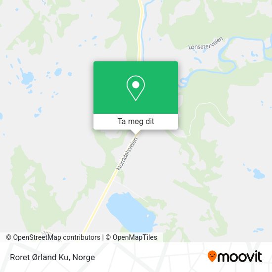 Roret Ørland Ku kart