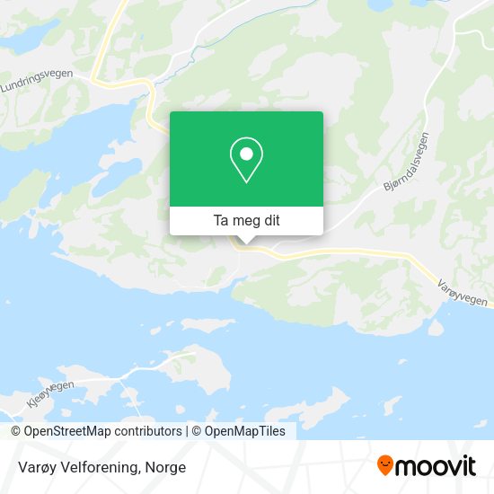 Varøy Velforening kart