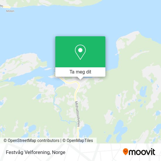 Festvåg Velforening kart
