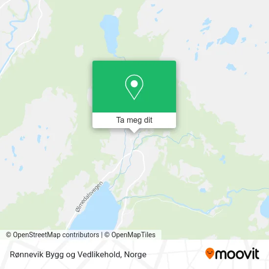 Rønnevik Bygg og Vedlikehold kart