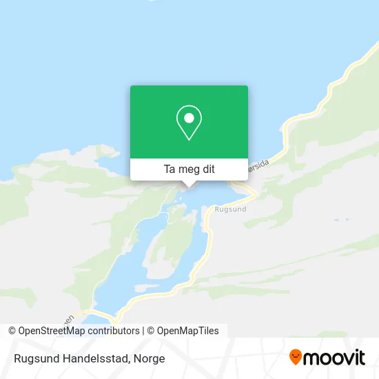 Rugsund Handelsstad kart
