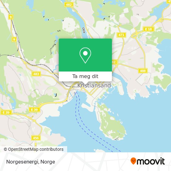 Norgesenergi kart