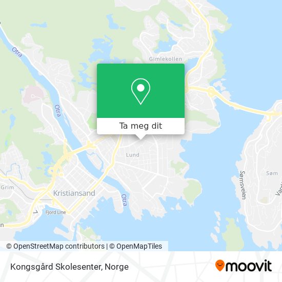 Kongsgård Skolesenter kart