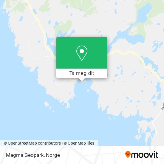 Magma Geopark kart