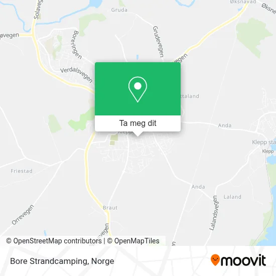 Bore Strandcamping kart