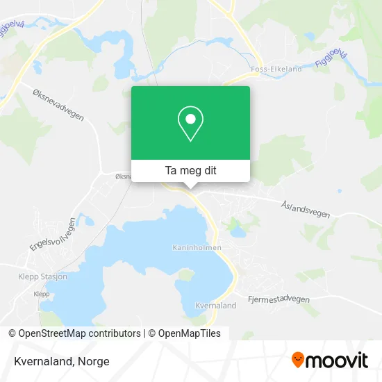 Kvernaland kart
