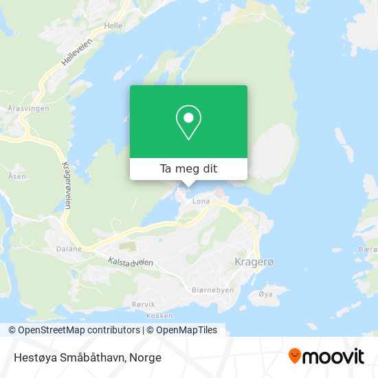 Hestøya Småbåthavn kart