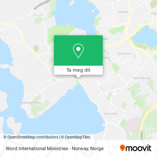 Word International Ministries - Norway kart