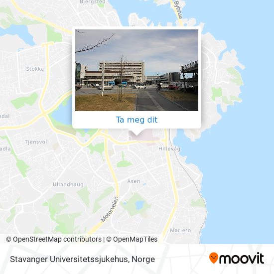 Stavanger Universitetssjukehus kart