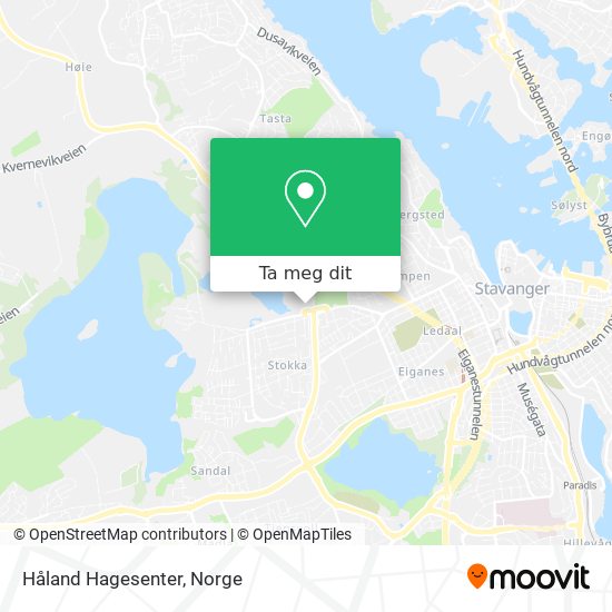 Håland Hagesenter kart