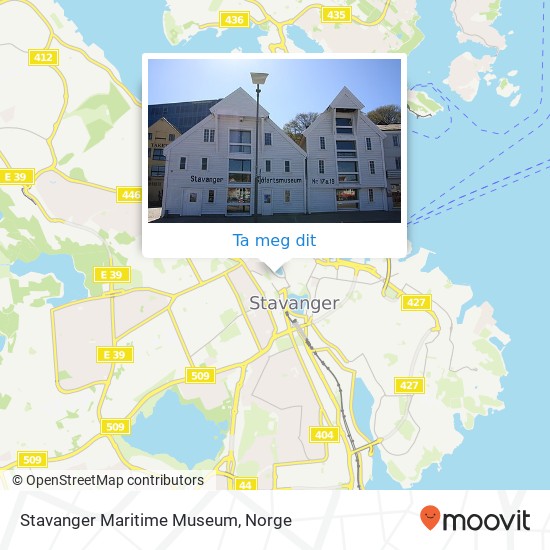 Stavanger Maritime Museum kart