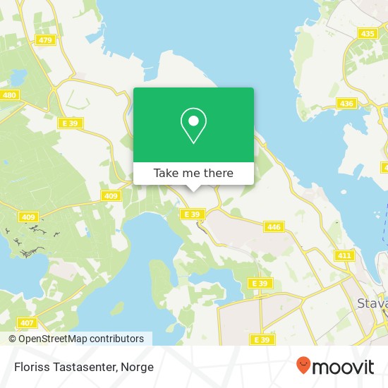Floriss Tastasenter kart