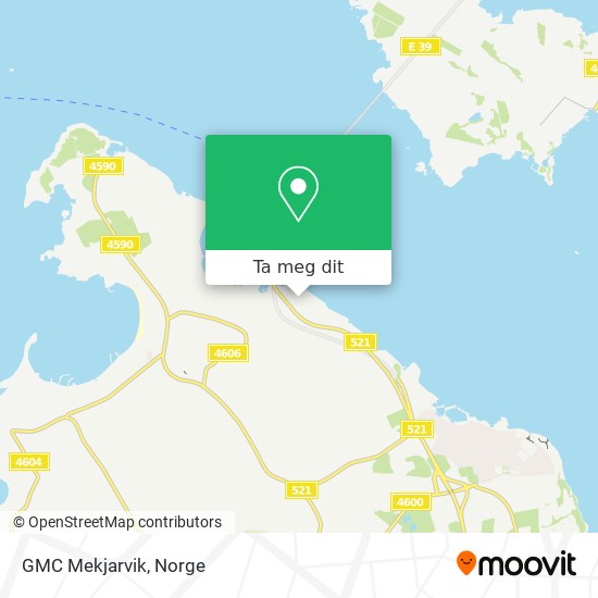 GMC Mekjarvik kart