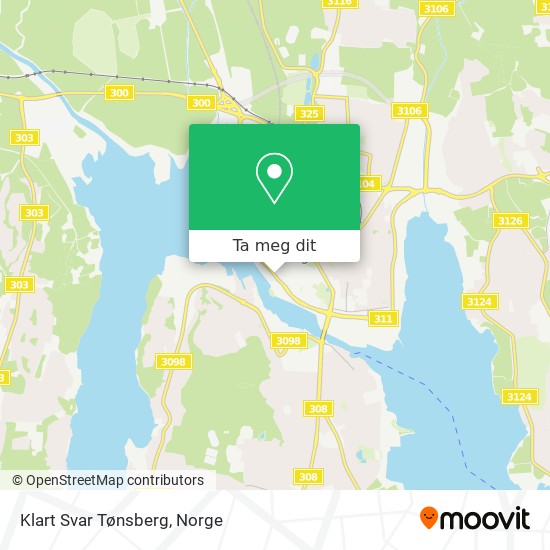 Klart Svar Tønsberg kart