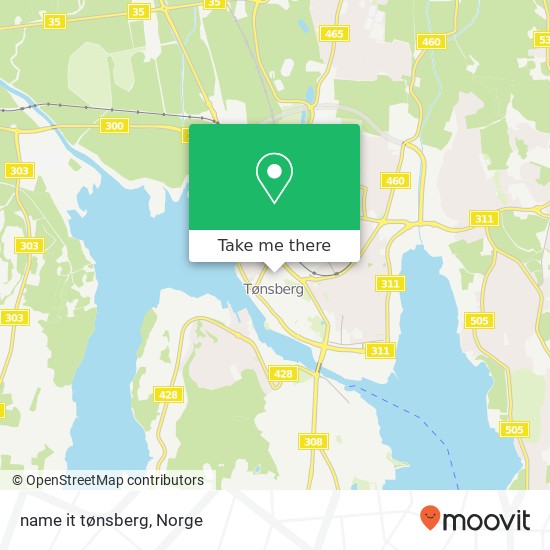 name it tønsberg kart
