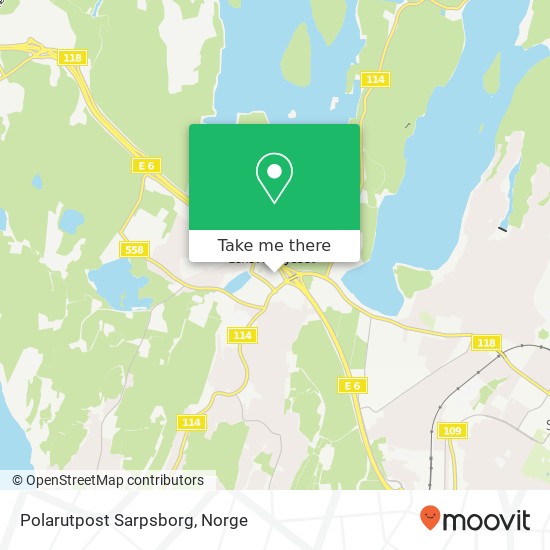 Polarutpost Sarpsborg kart