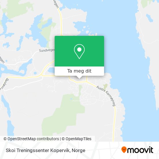 Skoi Treningssenter Kopervik kart