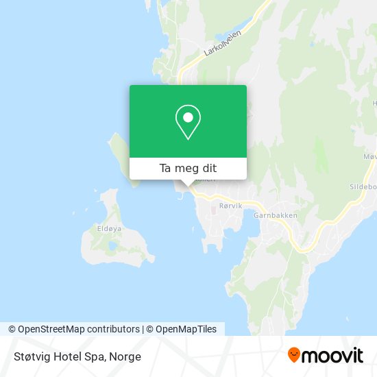 Støtvig Hotel Spa kart