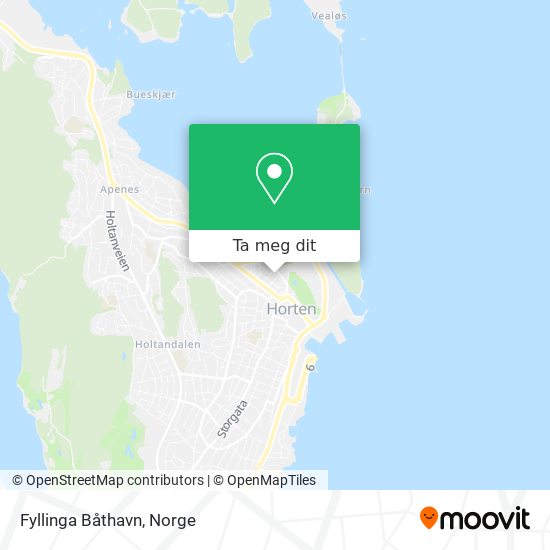 Fyllinga Båthavn kart