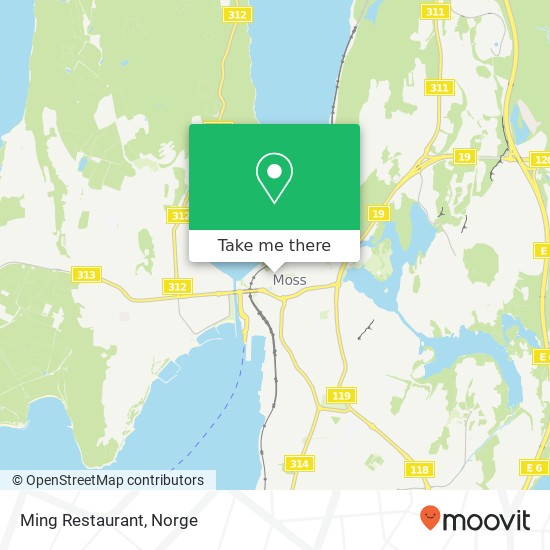 Ming Restaurant kart