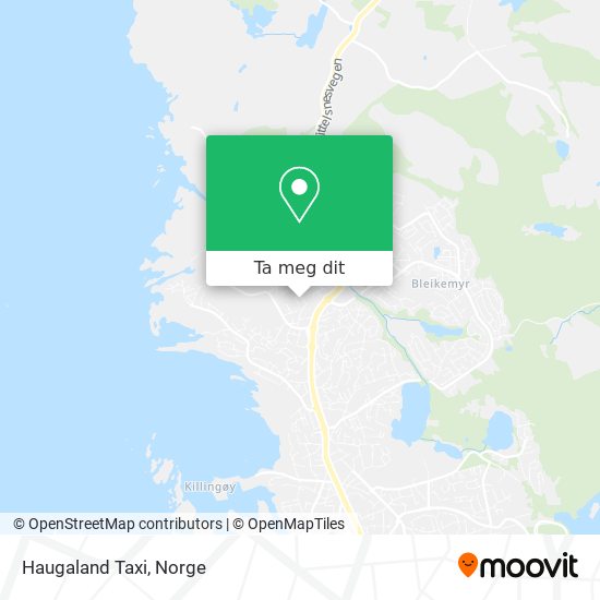 Haugaland Taxi kart