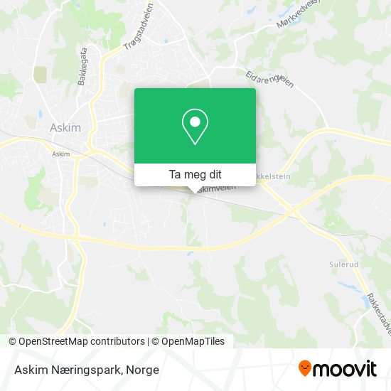 Askim Næringspark kart