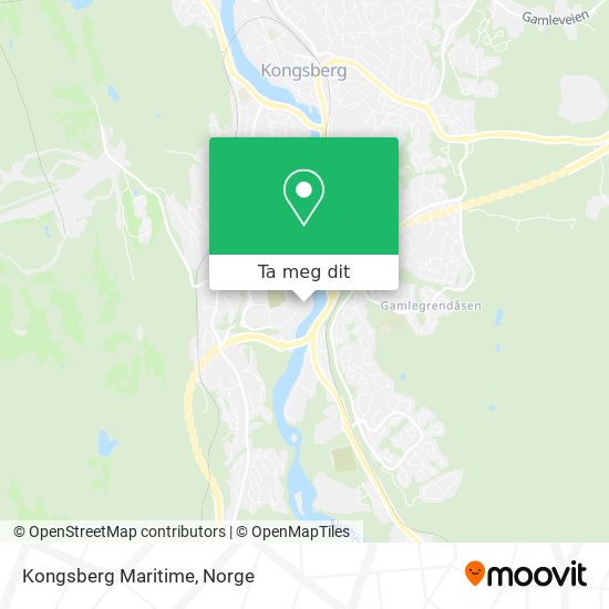 Kongsberg Maritime kart