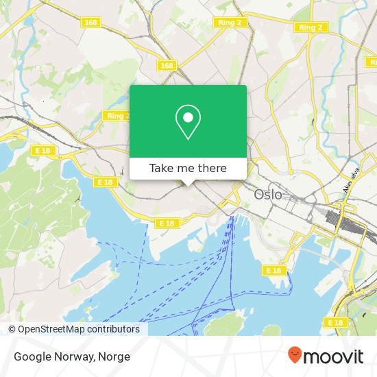 Google Norway kart