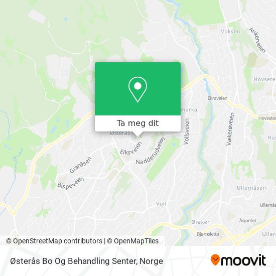 Østerås Bo Og Behandling Senter kart