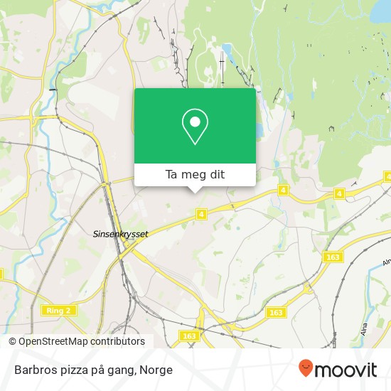 Barbros pizza på gang kart