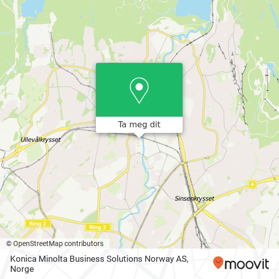 Konica Minolta Business Solutions Norway AS kart