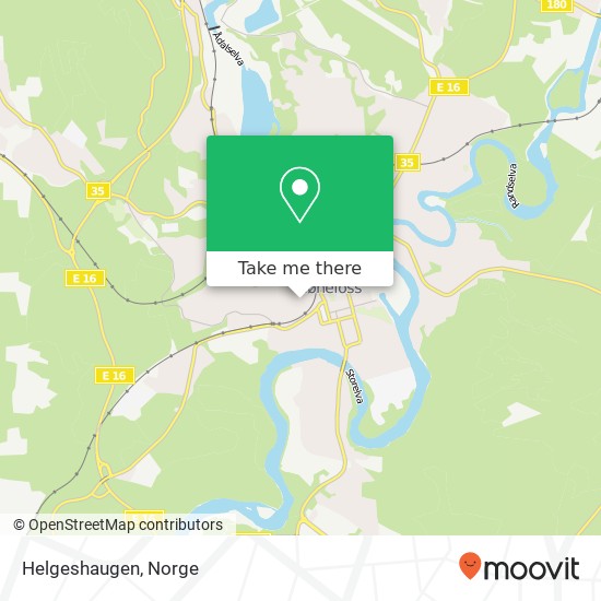 Helgeshaugen kart