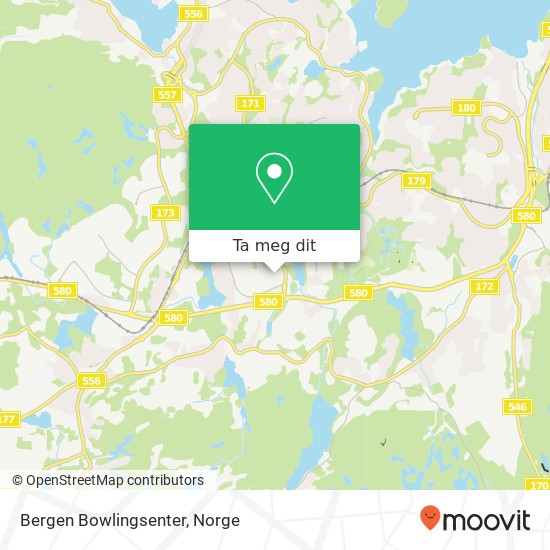 Bergen Bowlingsenter kart